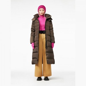 Bunda Goldbergh SION Hnede | GTHQNRK-18