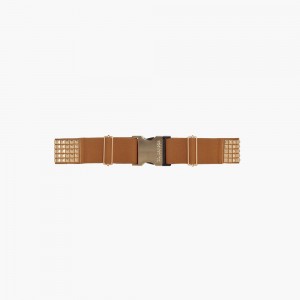 Opasok Goldbergh STUD Hnede | EHGUAVK-53