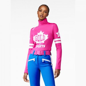 Ski Pully Goldbergh MAPLE LEAF Ruzove | HDPUILW-21