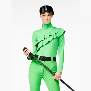 Ski Tops Goldbergh ALLEGRO ski body Zelene | WZFUVON-79