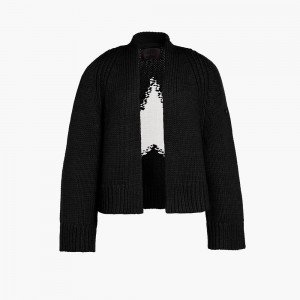 Sveter Goldbergh JOLIE knit cardigan Čierne | NJOWYTR-08