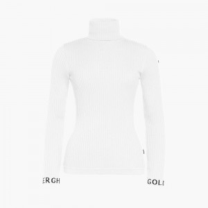 Sveter Goldbergh MIRA long sleeve knit Biele | MGRAOHJ-25