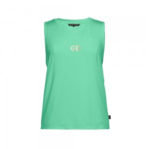 Tielko Goldbergh GIGI sleeveless Zelene | FAMLXGZ-98