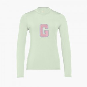 Tricko Goldbergh SUPER G long sleeve Mätové | YQGPUCL-98