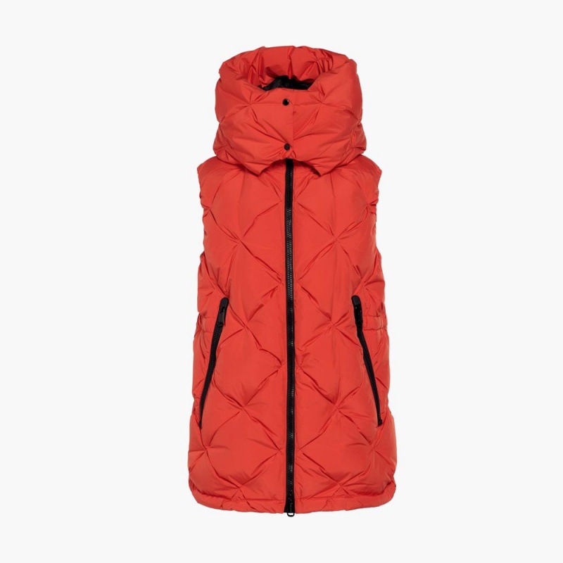 Bodywarmer Goldbergh ALMA Oranžové | DZJVYBP-91