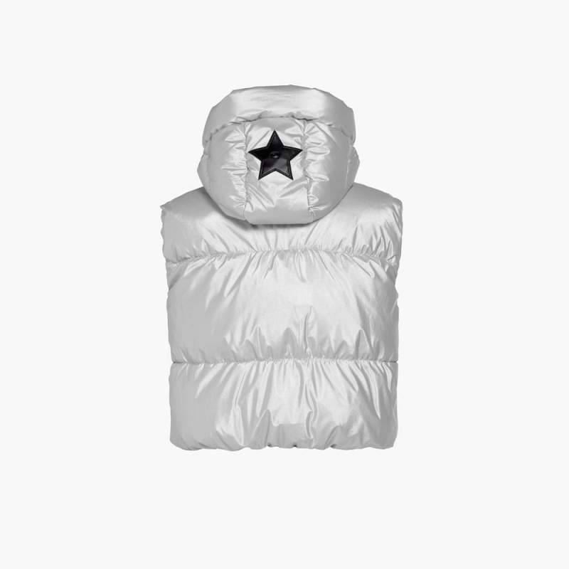 Bodywarmer Goldbergh SHINE ski Strieborne | LVHOYWN-05