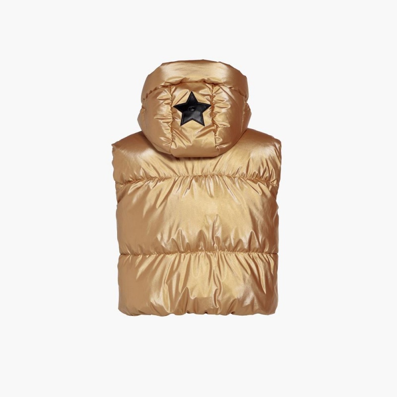 Bodywarmer Goldbergh SHINE ski Zlate | BQRFSVG-82