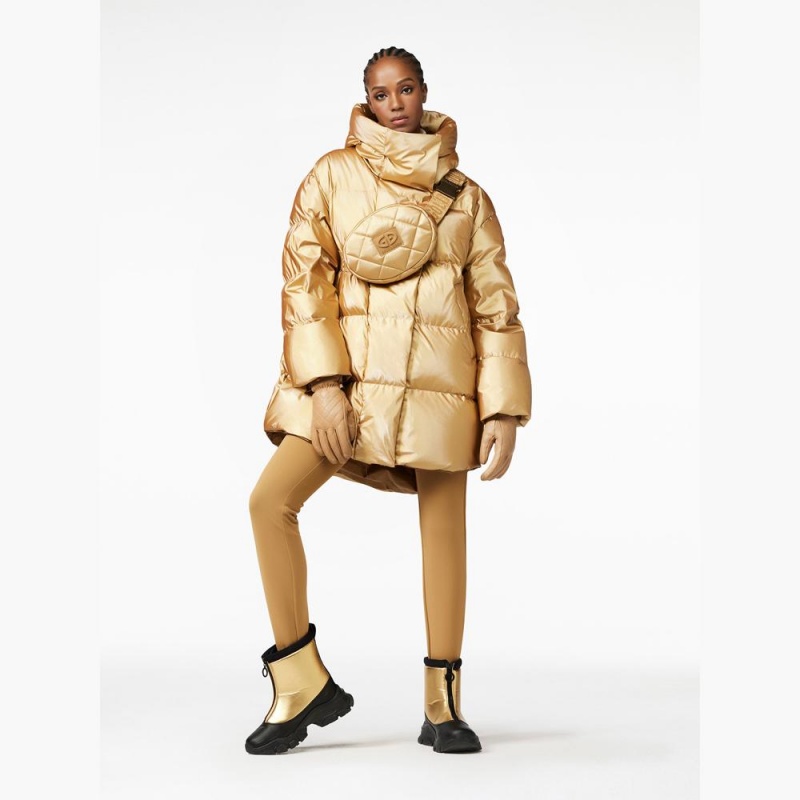 Bunda Goldbergh METALLIC Zlate | ROVFYNU-46