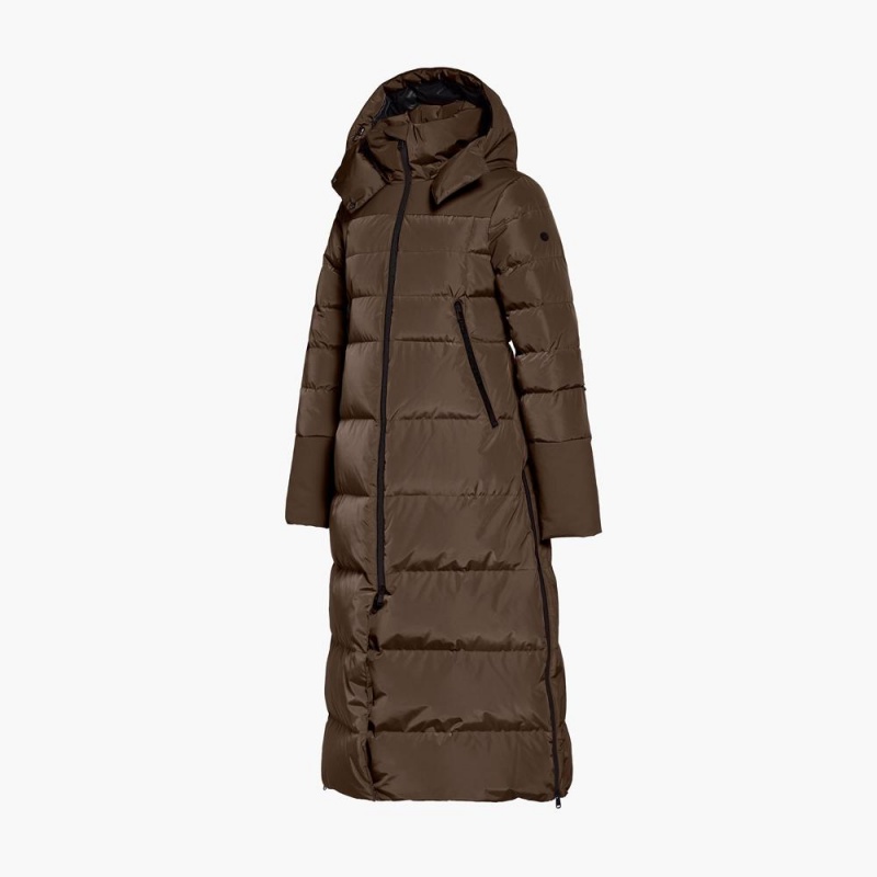 Bunda Goldbergh SION Hnede | GTHQNRK-18