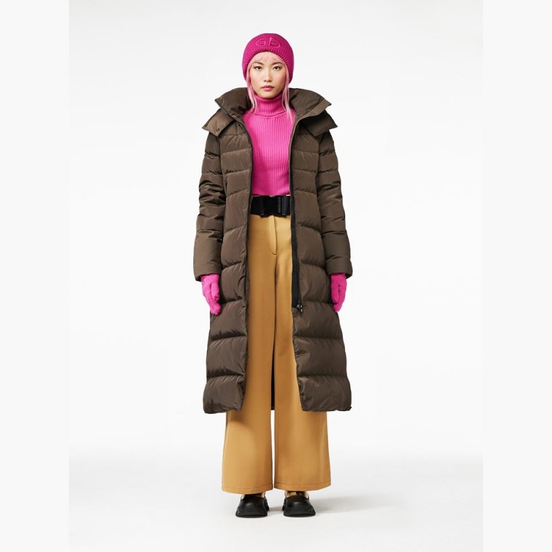 Bunda Goldbergh SION Hnede | GTHQNRK-18