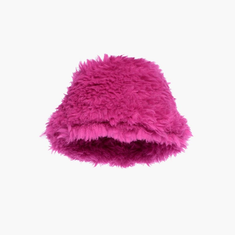 Ciapka Goldbergh BIRD faux fur Ruzove | FAUOBTG-50