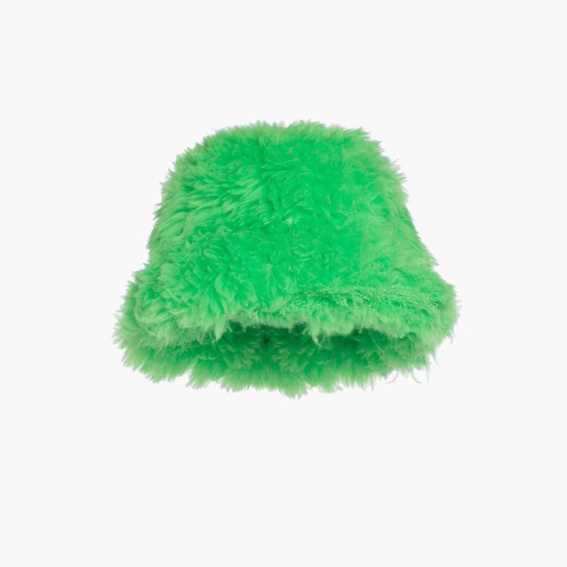Ciapka Goldbergh BIRD faux fur Zelene | YHEXZVD-80