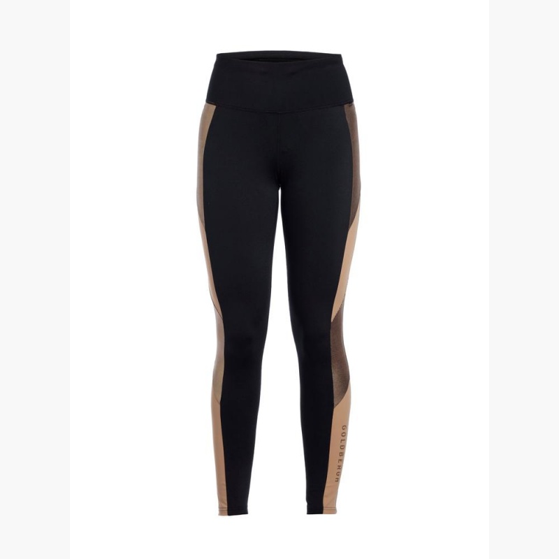 Leginy Goldbergh Mosaic Zlate | RCOLHQM-72