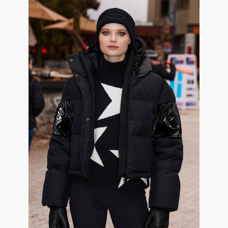 Lyziarska Bunda Goldbergh ARLETH Čierne | NWKRIYD-40