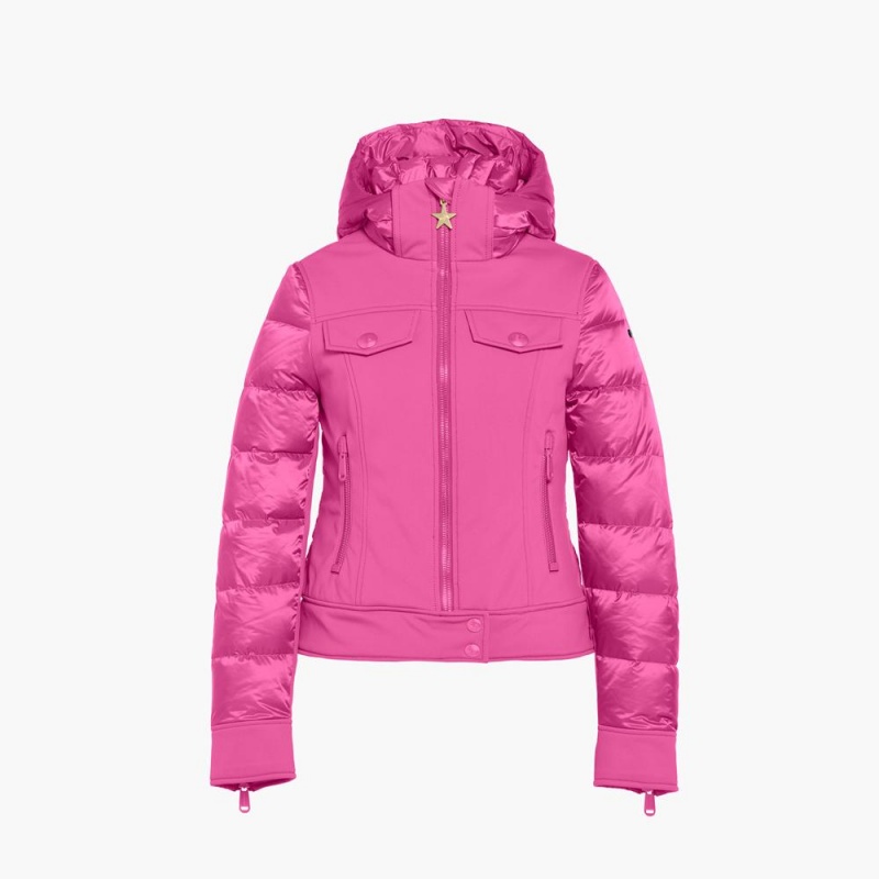 Lyziarska Bunda Goldbergh CANYON Ruzove | CBXJFZU-21