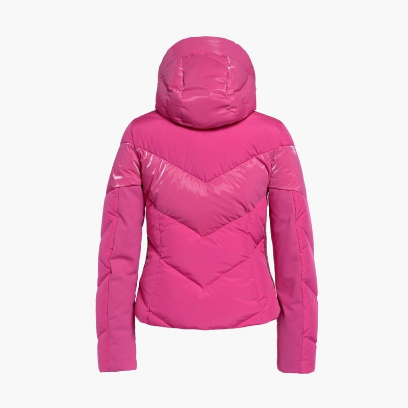 Lyziarska Bunda Goldbergh MORAINE Ruzove | WYAJHNL-73