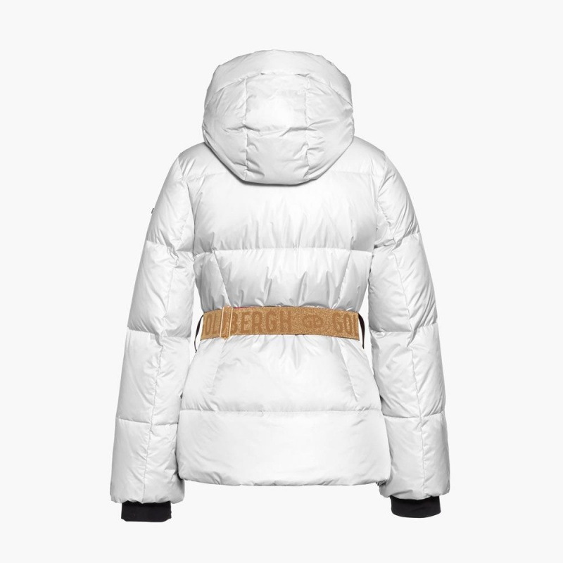 Lyziarska Bunda Goldbergh SNOWMASS Biele | EQWJOZI-30