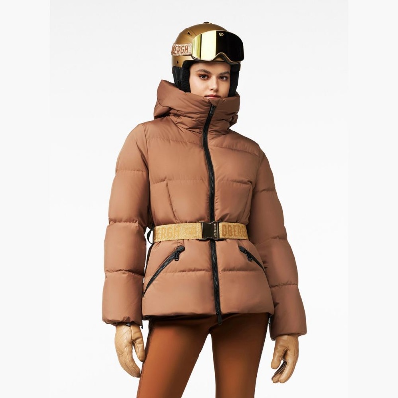 Lyziarska Bunda Goldbergh SNOWMASS Béžové | INUTXLV-95