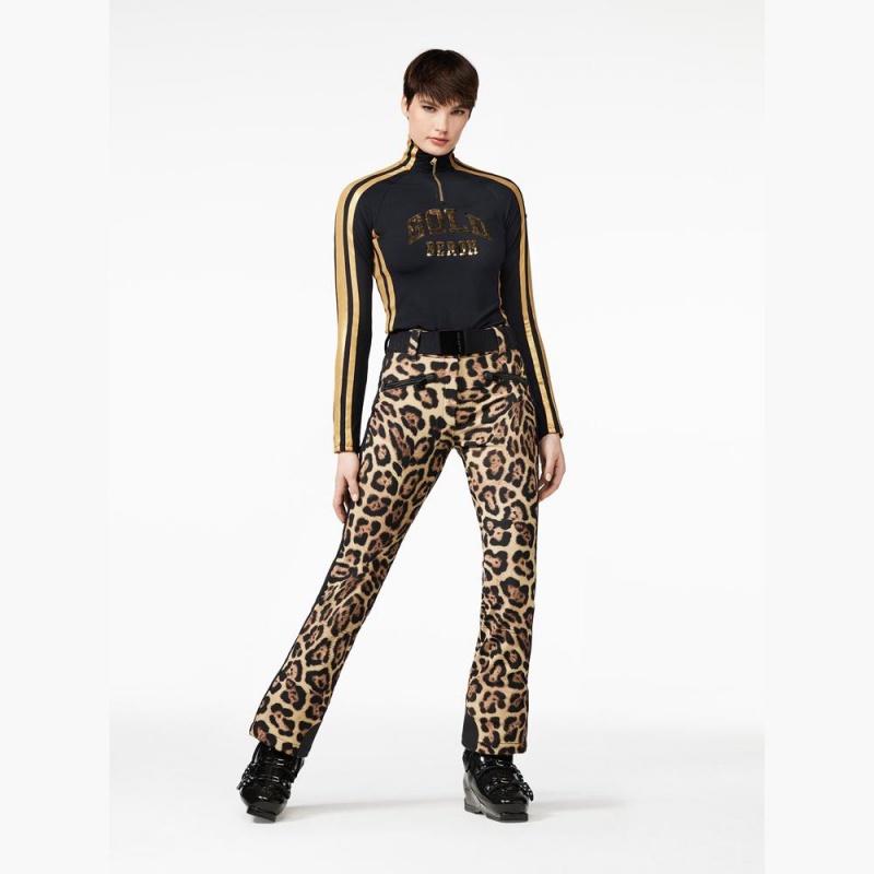 Lyziarske Nohavice Goldbergh JAGUAR Leopardie | BLZORIG-54
