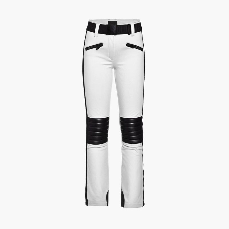 Lyziarske Nohavice Goldbergh ROCKY Biele | GMKBCZT-58