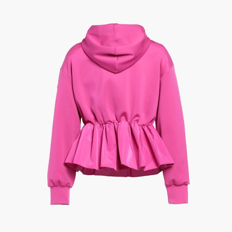 Mikina Goldbergh BUTTERCUP full zip hooded cardigan Ruzove | MLTXBUW-08