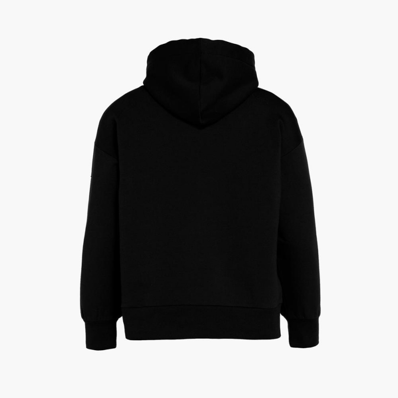 Mikina Goldbergh HARVARD hooded sweater Čierne | BQXOAKU-57