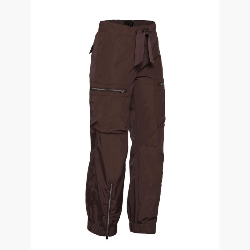 Nohavice Goldbergh CARGO Hnede | ZDGIHEY-15