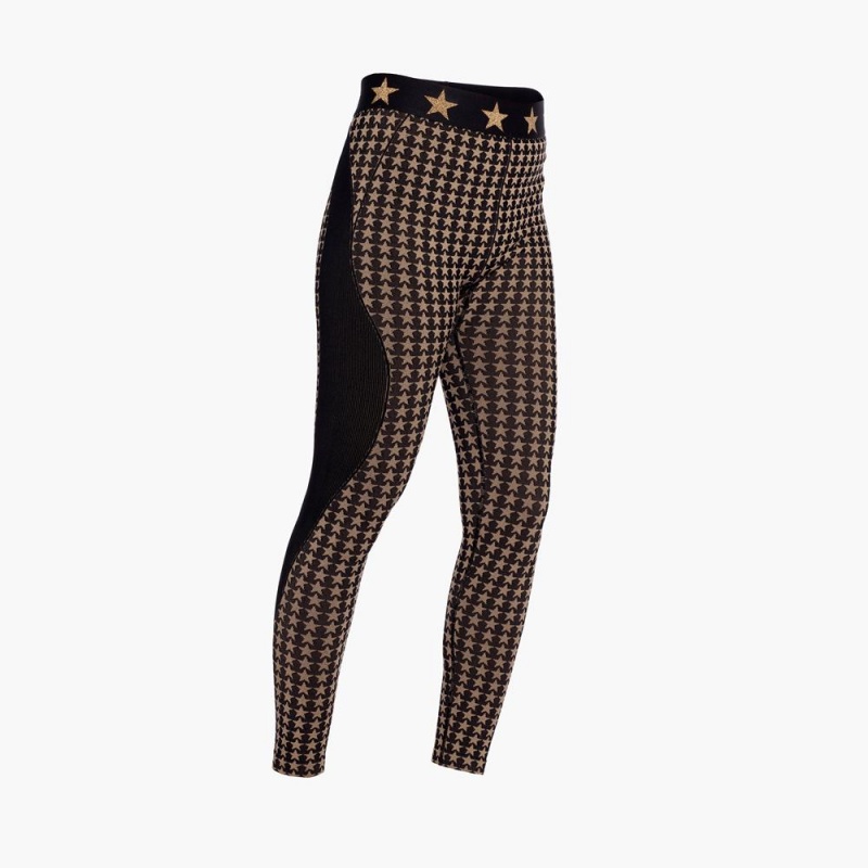 Nohavice Goldbergh CELESTE baselayer Čierne | FLUVBXZ-36