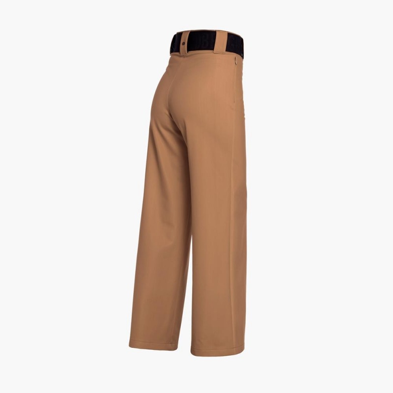 Nohavice Goldbergh WHAM Hnede | MCPGFOQ-45