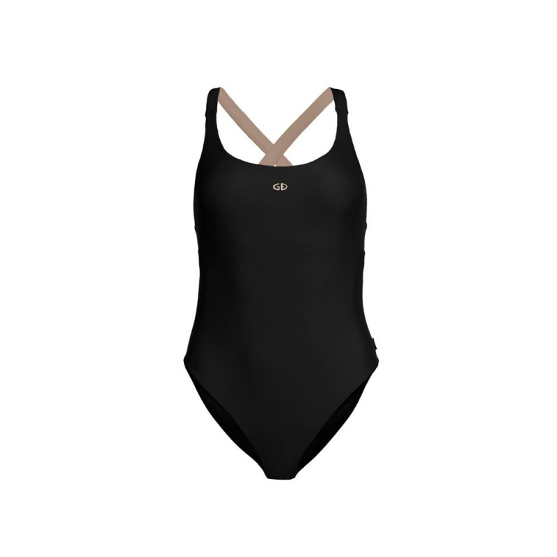 Plavky Goldbergh WAVE bathing suit Čierne | OGYCEMI-78