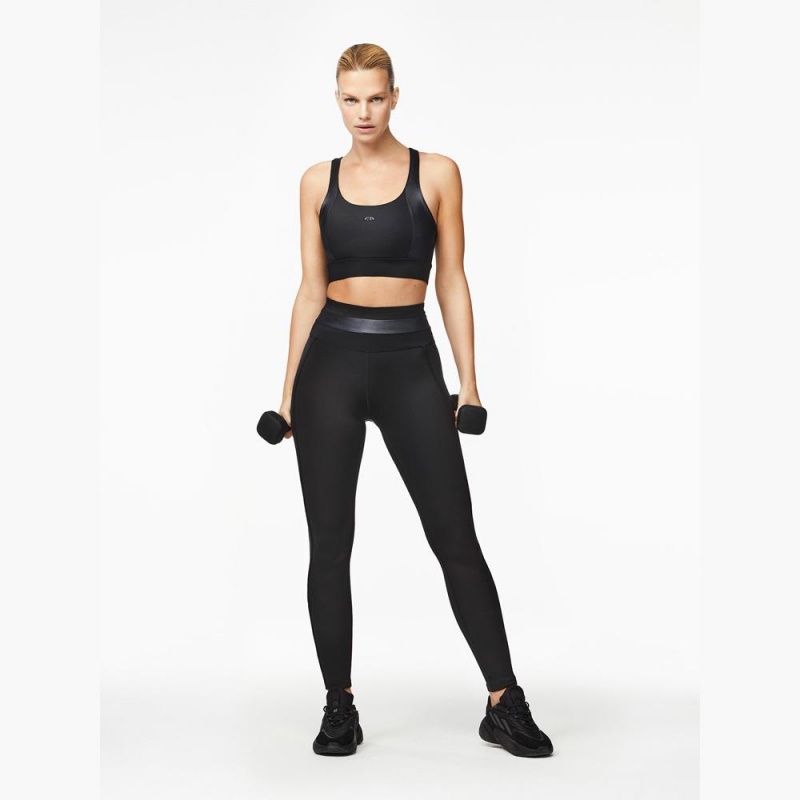Podprsenky Goldbergh Sleek Čierne | DYXRKNL-71