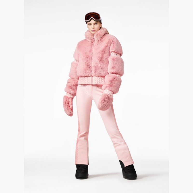 Rukavice Goldbergh HILL Ruzove | BMOJDKL-47