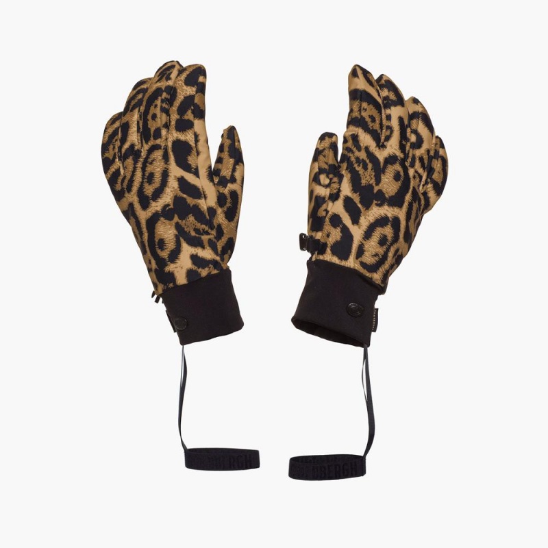 Rukavice Goldbergh SOFTY Leopardie | QKBJFTE-49