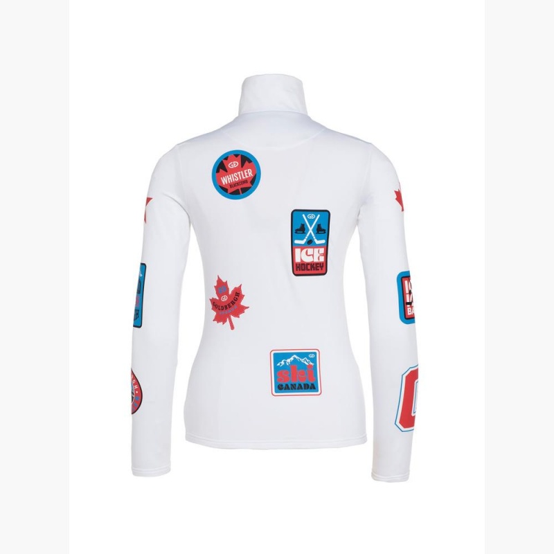 Ski Pully Goldbergh BODYCHECK Biele | CQHTMXJ-76