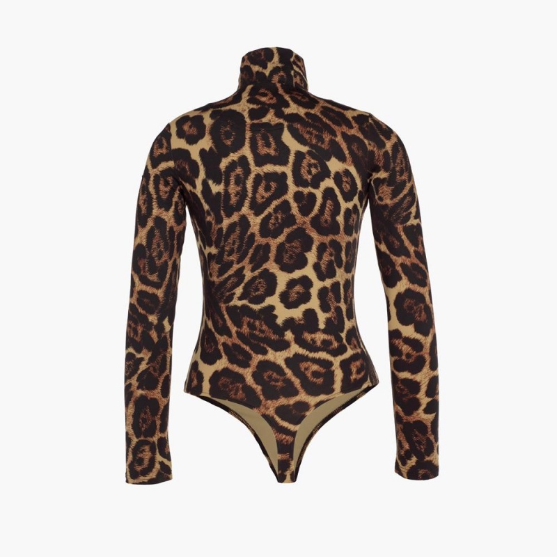 Ski Pully Goldbergh CATHY ski body Leopardie | NXMIJVC-81
