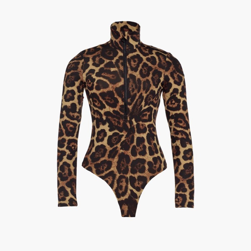 Ski Pully Goldbergh CATHY ski body Leopardie | NXMIJVC-81