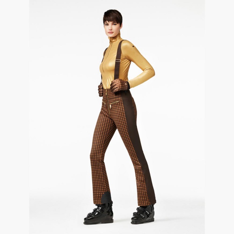Ski Pully Goldbergh GLAMOUR Zlate | TOHJWQY-49