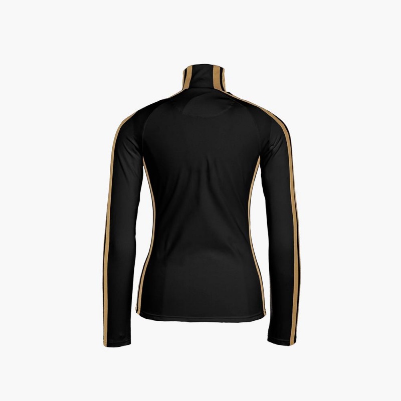 Ski Pully Goldbergh GOBLET Čierne Zlate | XWLQEBA-60