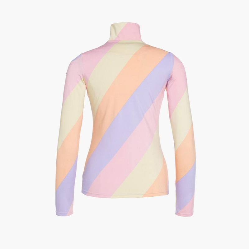 Ski Pully Goldbergh LOLLYPOP Stripes | ZRMFHOX-34