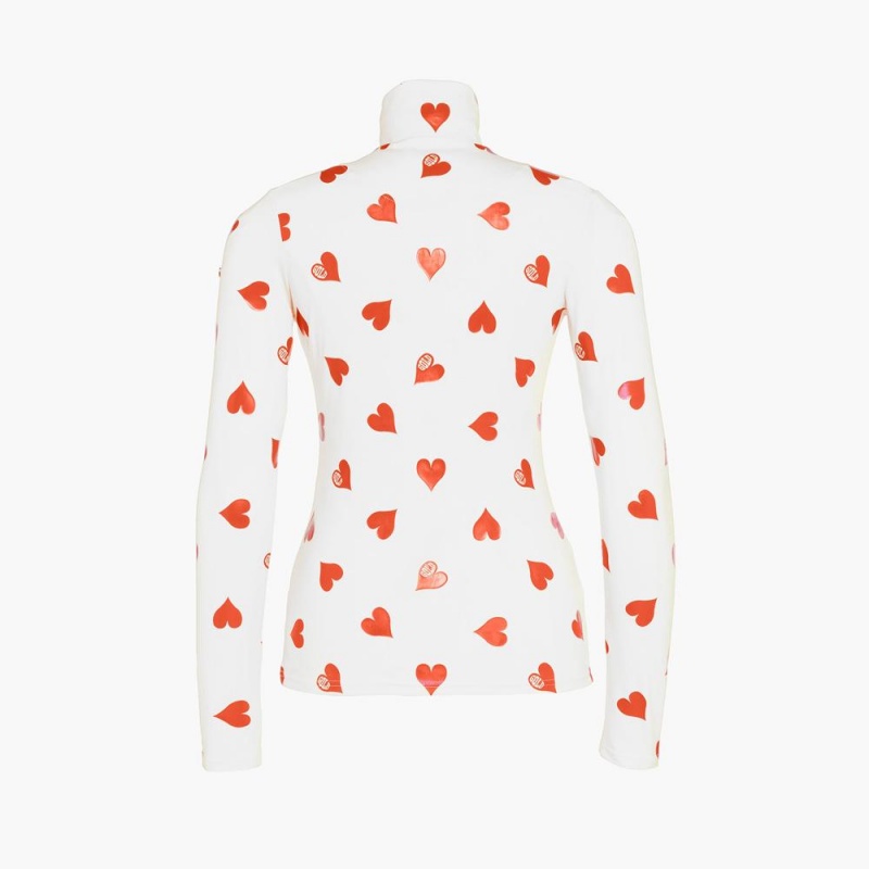 Ski Pully Goldbergh LOVEY Biele | KWSJUXD-23