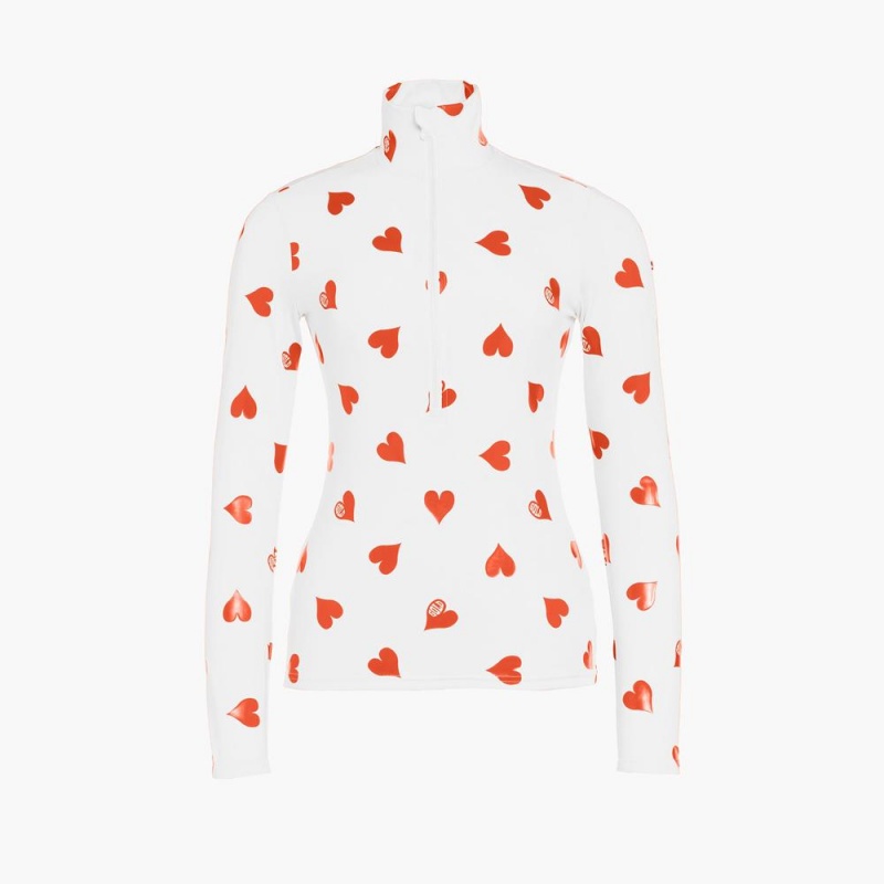 Ski Pully Goldbergh LOVEY Biele | KWSJUXD-23