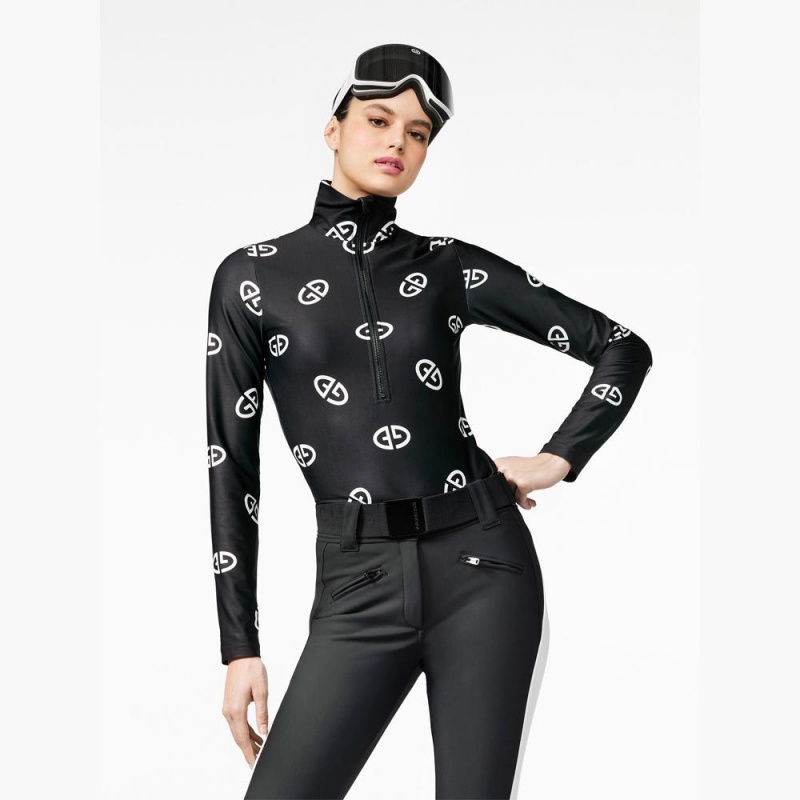 Ski Pully Goldbergh ROBSON Čierne | VBXMSQO-57