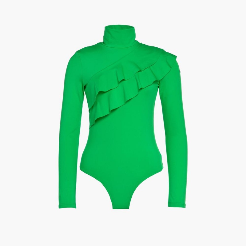 Ski Tops Goldbergh ALLEGRO ski body Zelene | WZFUVON-79