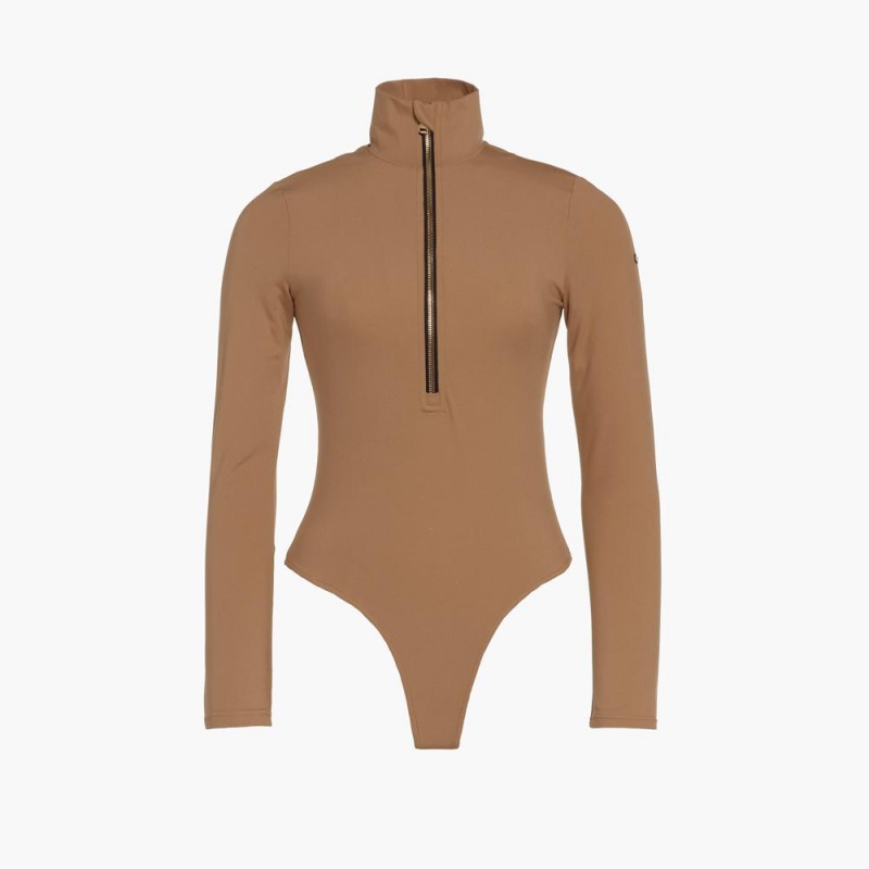 Ski Tops Goldbergh POPPY ski body Hnede | PHFABGC-49