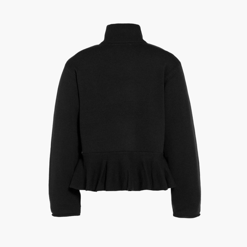 Sveter Goldbergh DANGLE long sleeve knit Čierne | PONLXWT-10