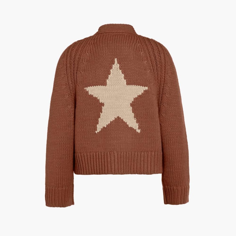 Sveter Goldbergh JOLIE knit cardigan Béžové | UOLNQCT-41