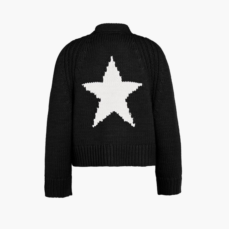 Sveter Goldbergh JOLIE knit cardigan Čierne | NJOWYTR-08