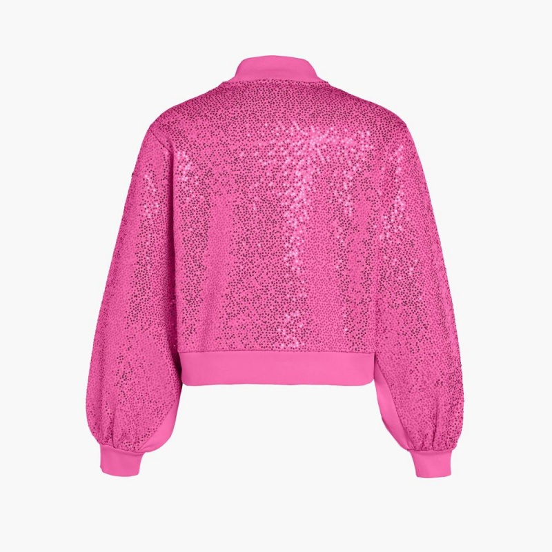 Sveter Goldbergh LOLA round neck Ruzove | YOFLWAT-58