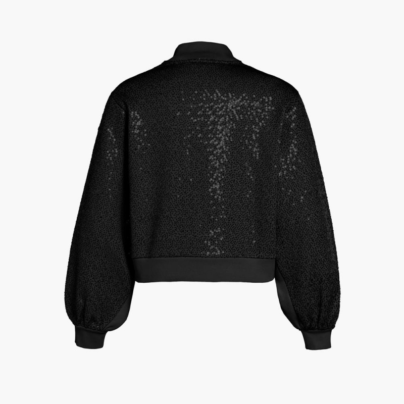 Sveter Goldbergh LOLA round neck Čierne | ABXNQTJ-08
