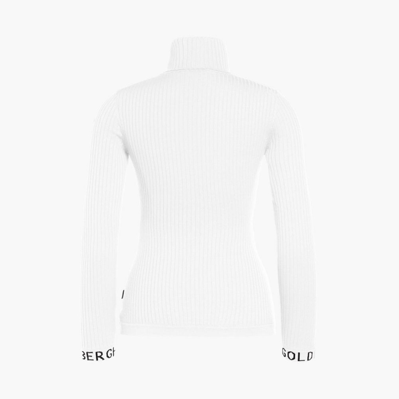 Sveter Goldbergh MIRA long sleeve knit Biele | MGRAOHJ-25